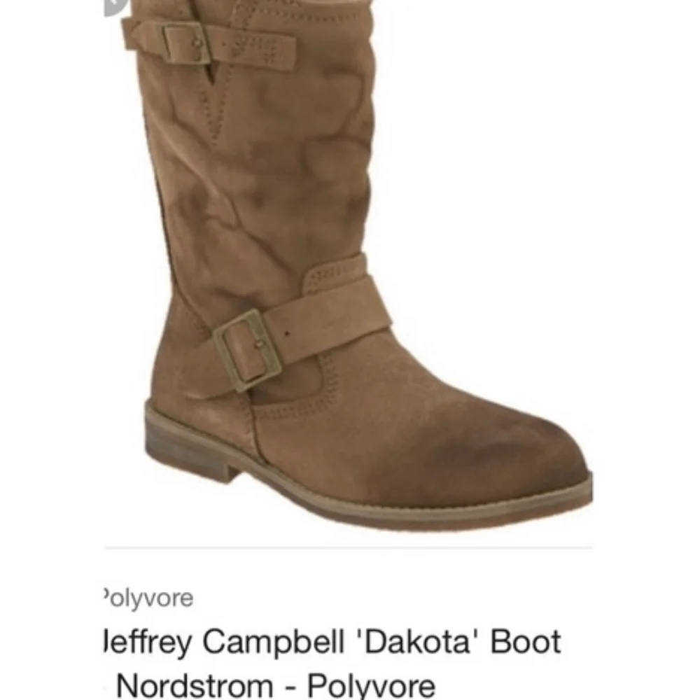 Jeffrey Campbell Dakota Leather Pull On Boots - Picture 10 of 10